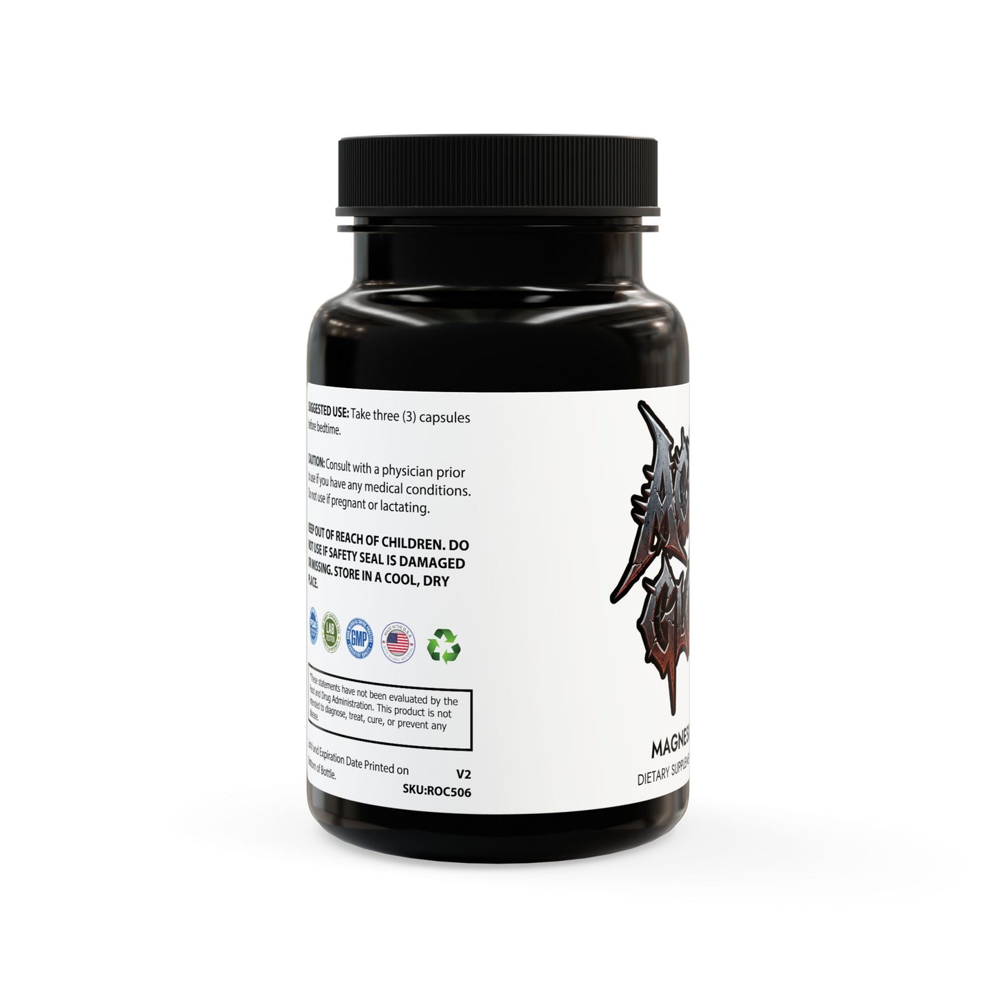 Magnesium Zinc Supplement (90 Capsules)