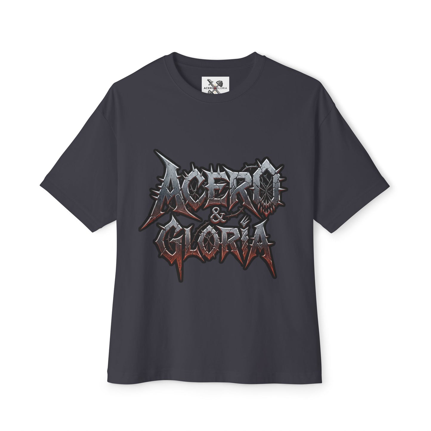 Unisex Oversized metal