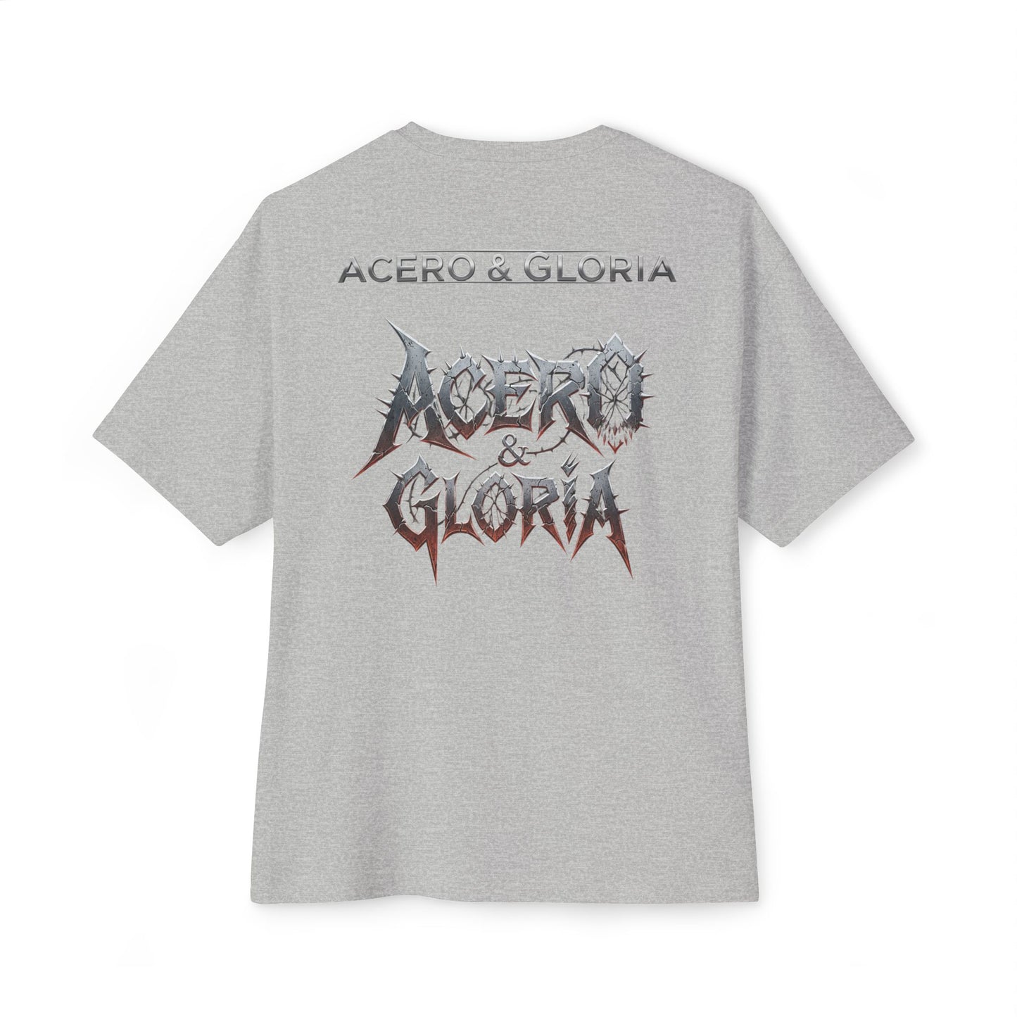 Unisex Oversized metal