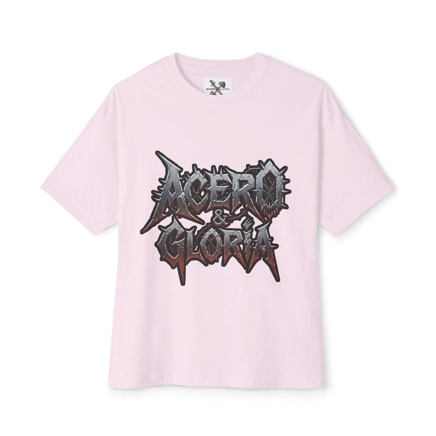 Unisex Oversized metal
