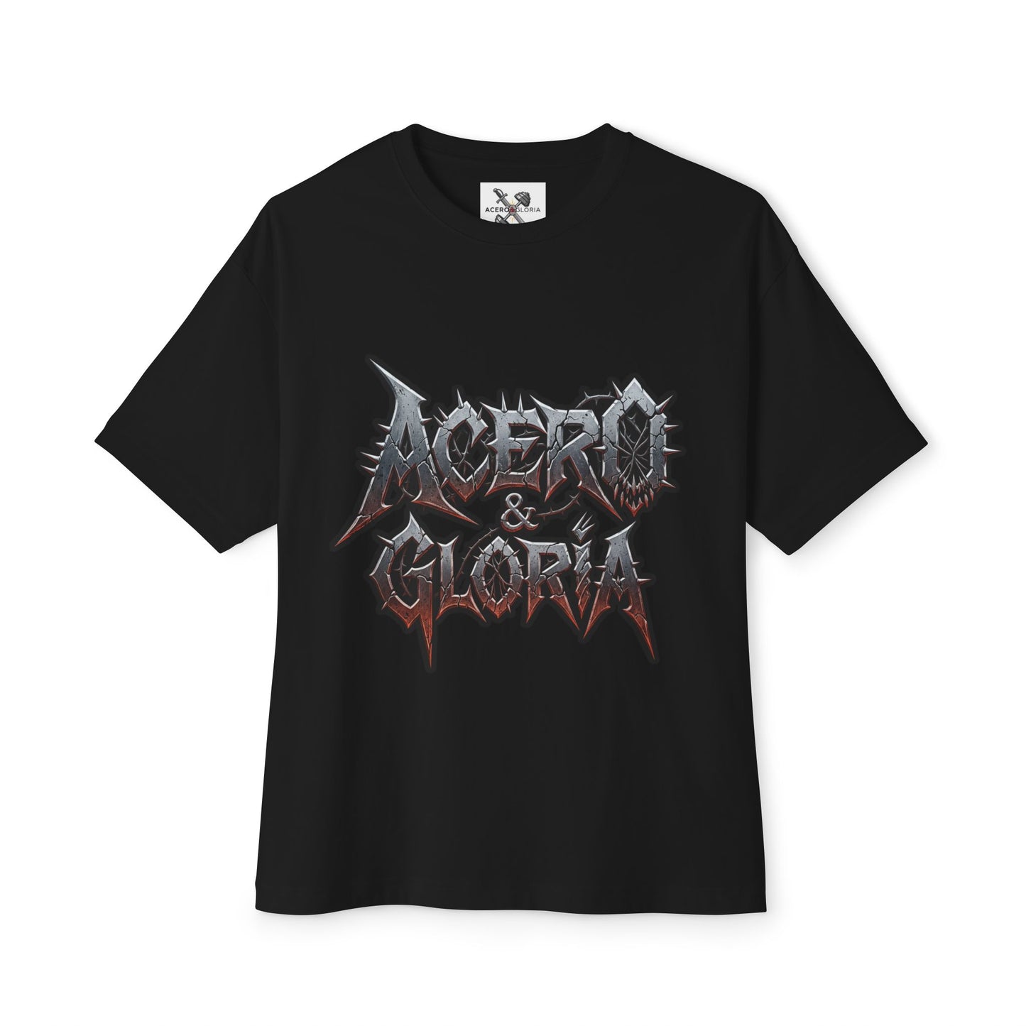 Unisex Oversized metal