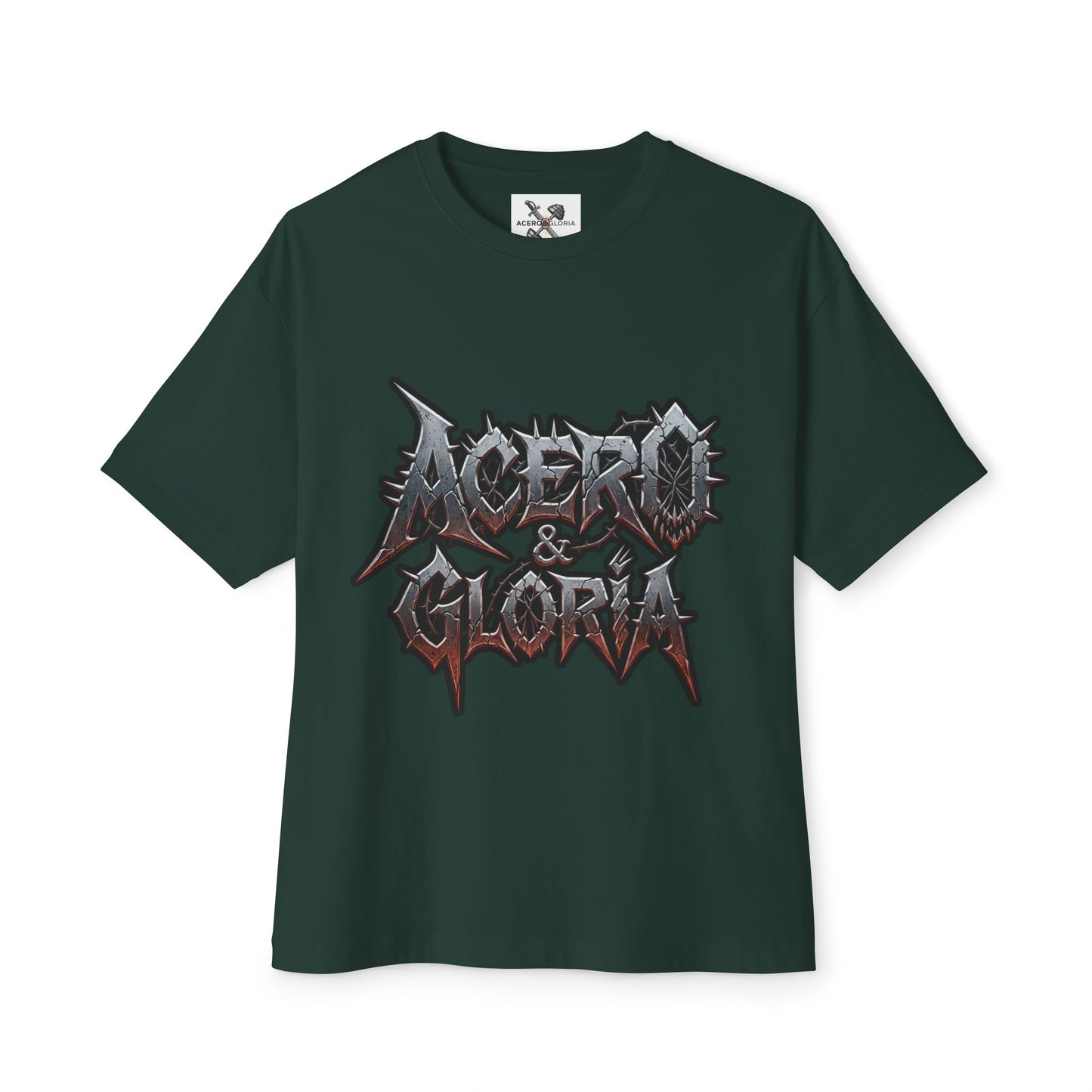 Unisex Oversized metal