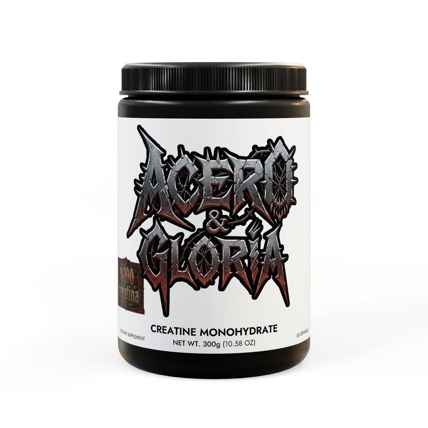 Creatine Monohydrate Supplement (300g, 10.58oz)