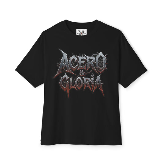 Unisex Oversized metal