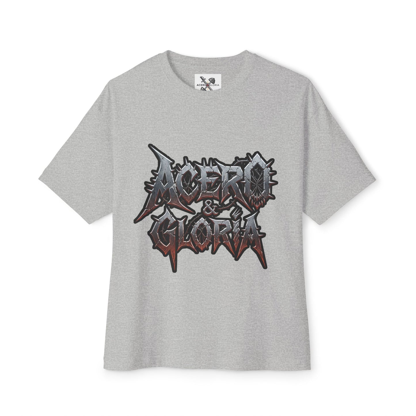 Unisex Oversized metal