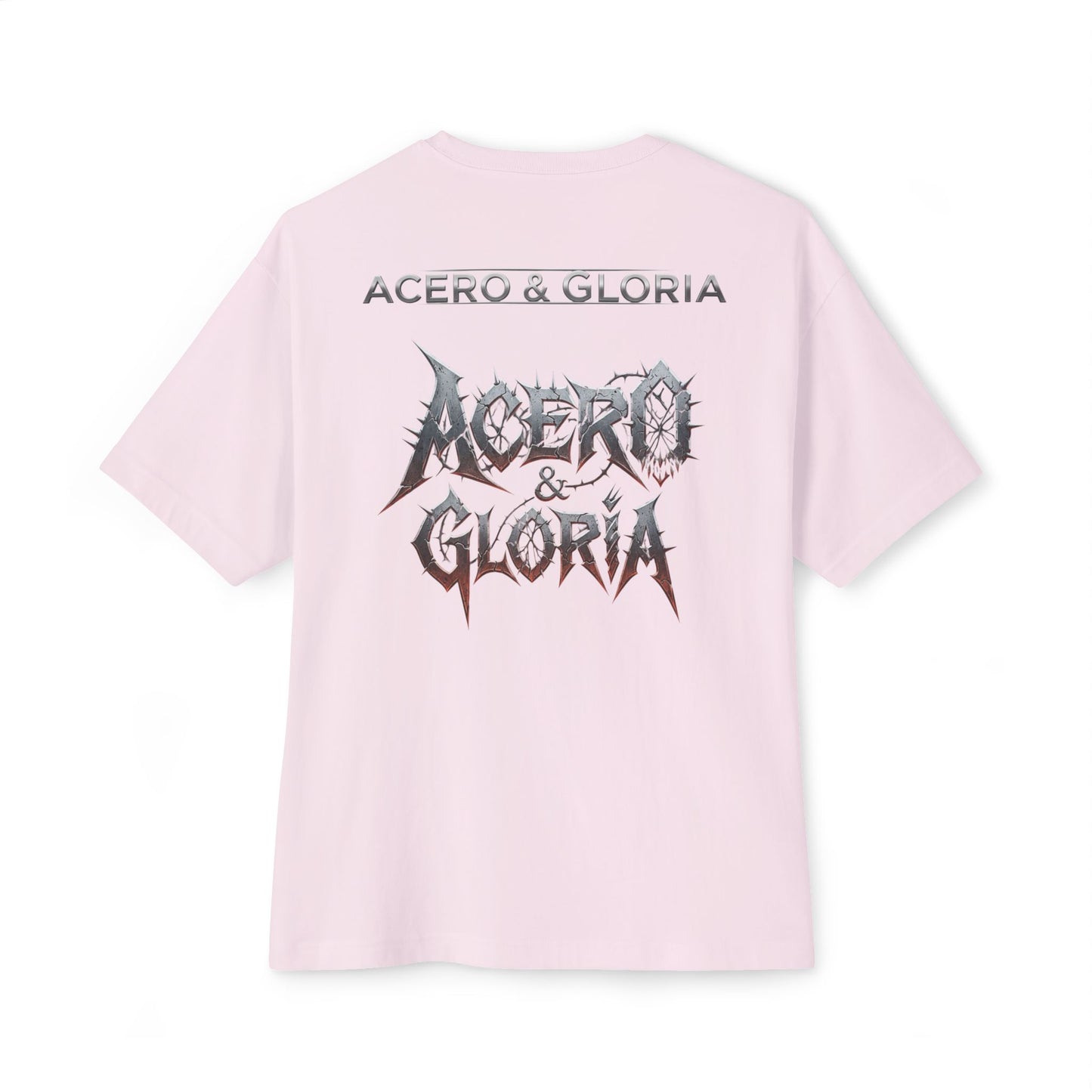 Unisex Oversized metal
