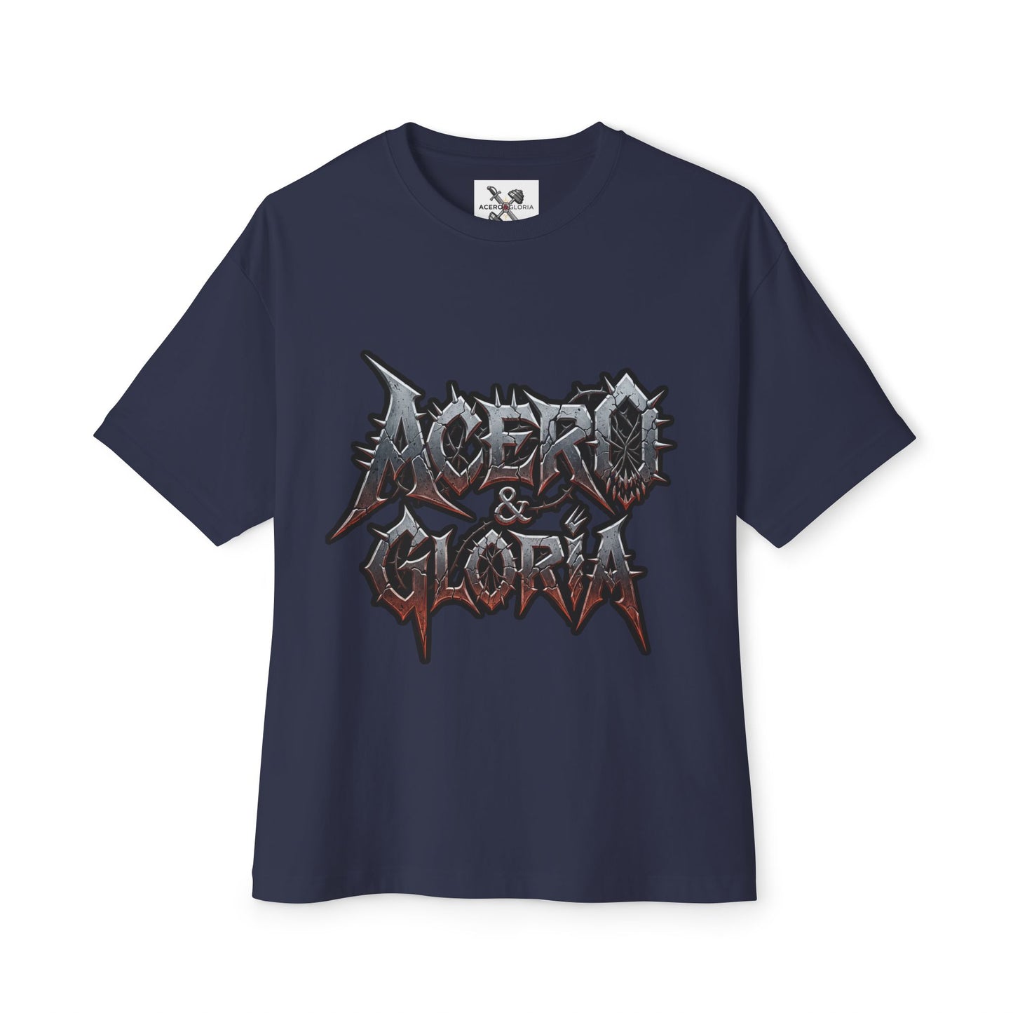 Unisex Oversized metal